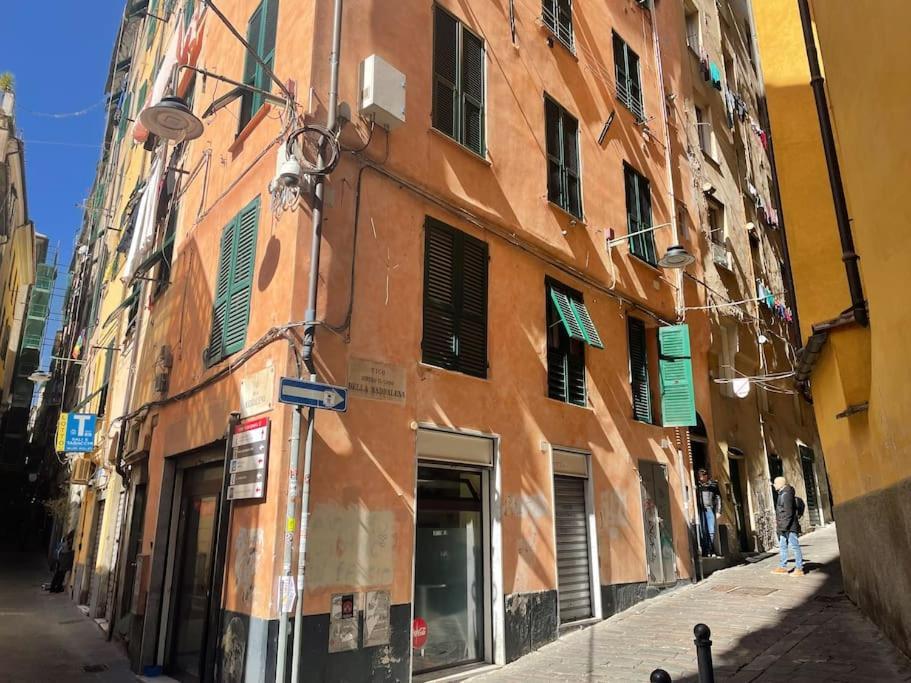 Travi E Grigio Studio Maddalena - Genovainrelax Apartment ภายนอก รูปภาพ