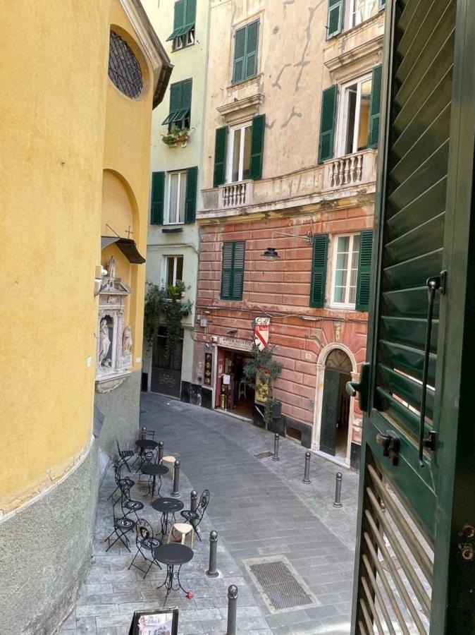 Travi E Grigio Studio Maddalena - Genovainrelax Apartment ภายนอก รูปภาพ